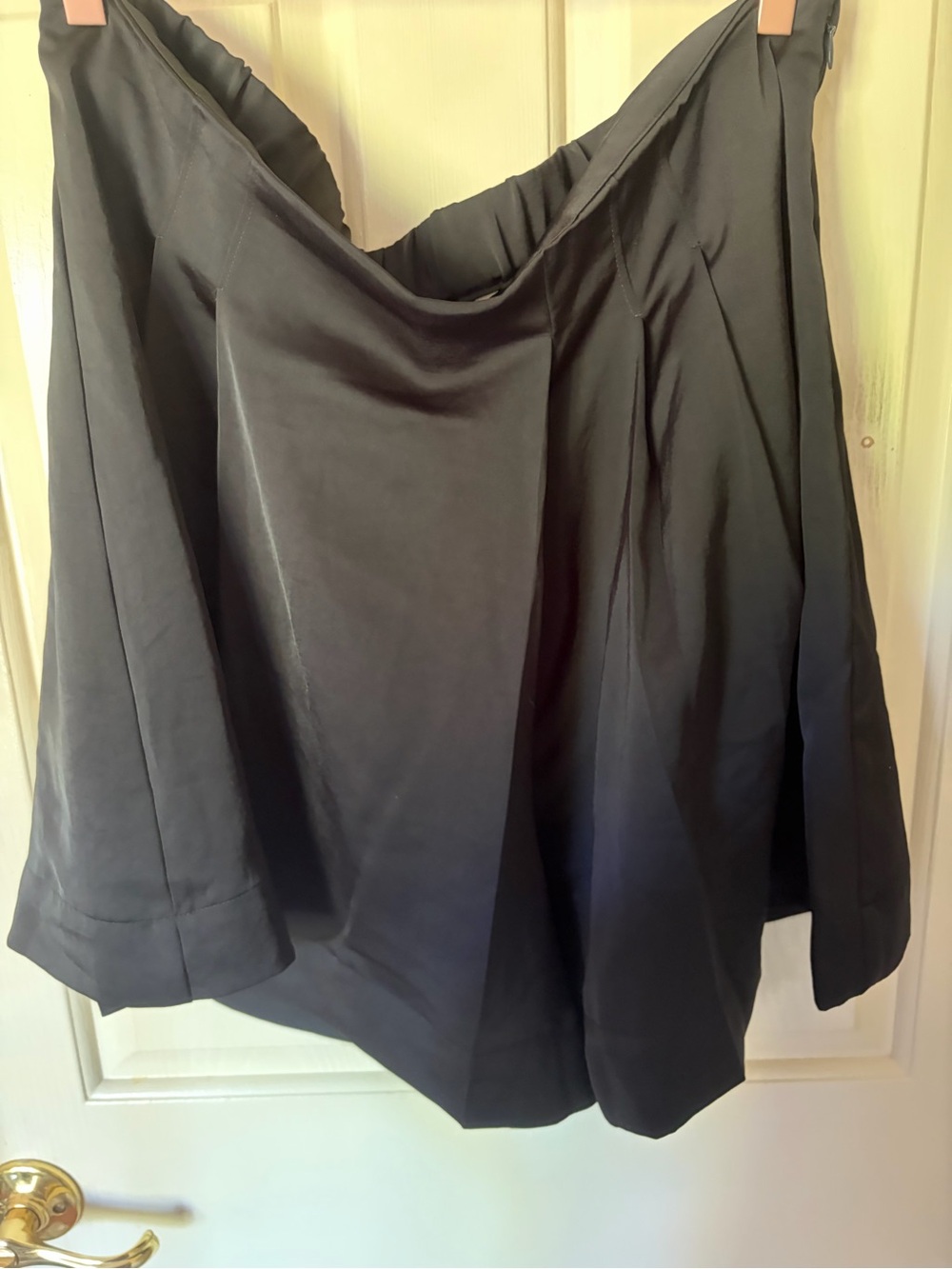 Banana Republic Factory Black A-Line Skort